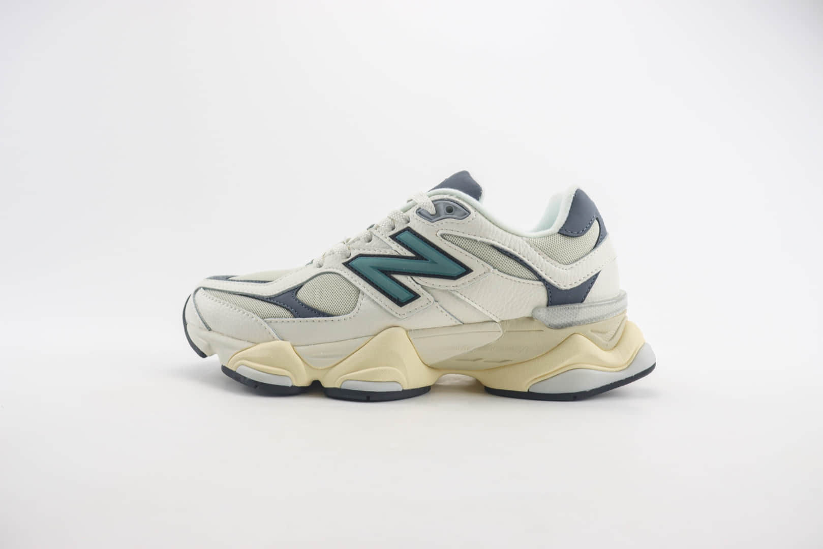 新百伦New Balance 9060纯原版本NB9060白蓝绿复古慢跑鞋 莆田新百伦货源 货号:U9060ESD