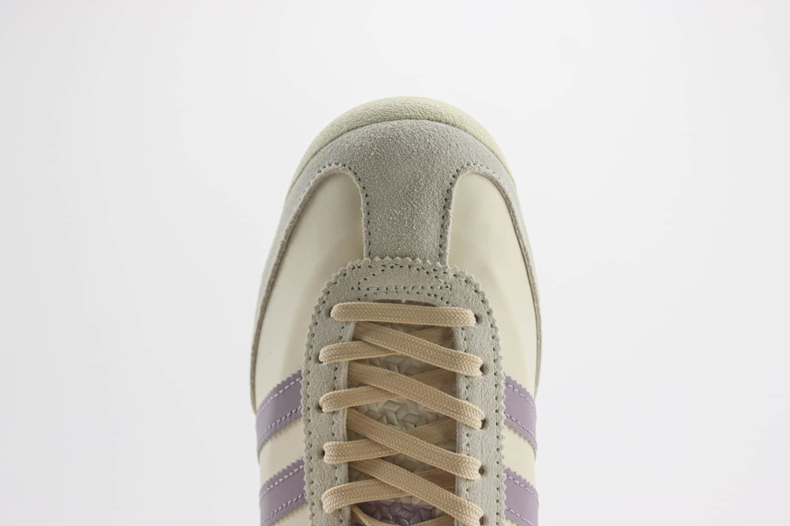 阿迪达斯adidas Originals SL 72 RS(Reshaped)纯原版本米白香芋紫复古慢跑鞋 莆田阿迪达斯货源 货号:IE3428