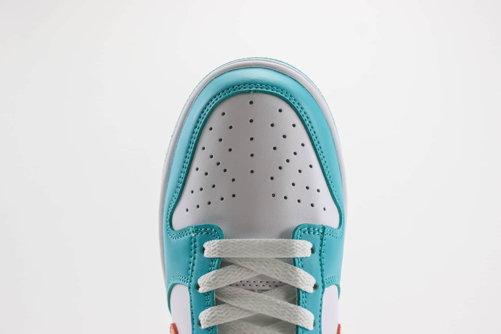 耐克Nike SB Dunk Low纯原版本低帮SB Dunk白蓝橙色滑板板鞋 莆田复刻鞋货源 货号:DV0833-102