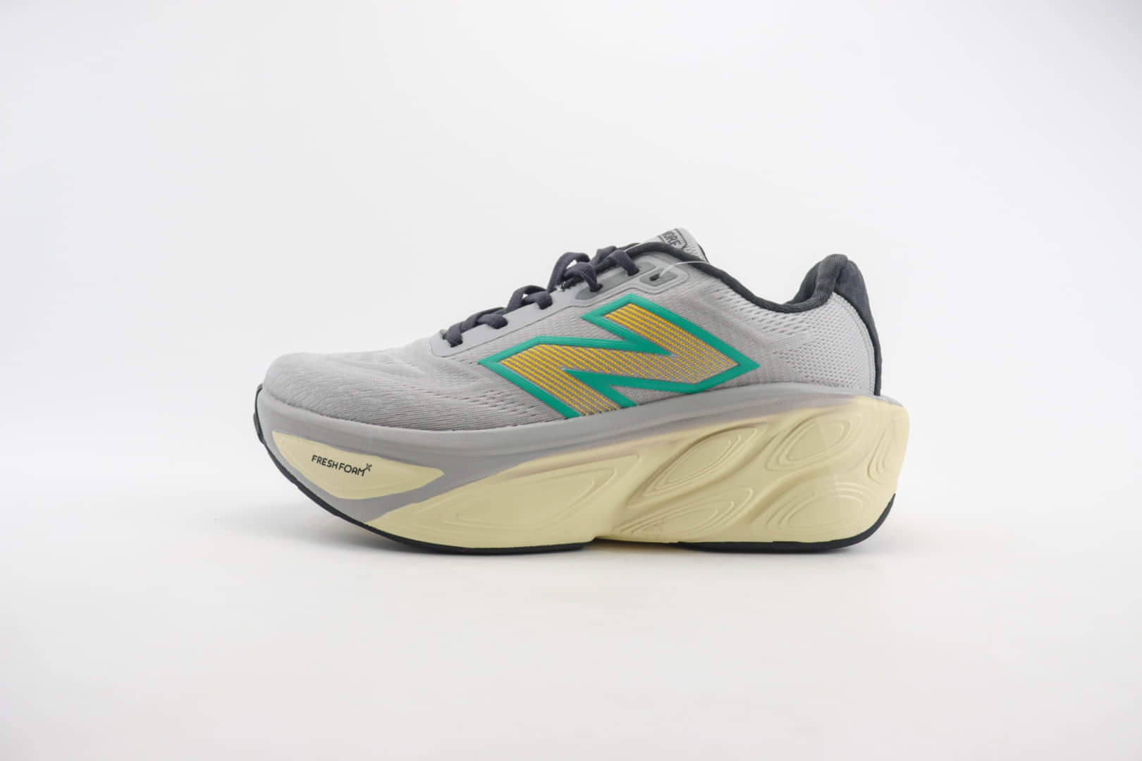 新百伦New Balance Fresh Foam纯原版本灰绿黄超轻量运动鞋 莆田新百伦货源 (ID:104455) - 图片1
