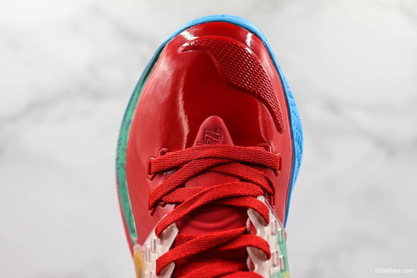 耐克SpongBob Squarepants x Nike Kyrie Low 2 Mr Krabs公司级版本欧文2代蟹老板痞老板红海绵宝宝主题系列实战篮球鞋 货号:CJ6953-600