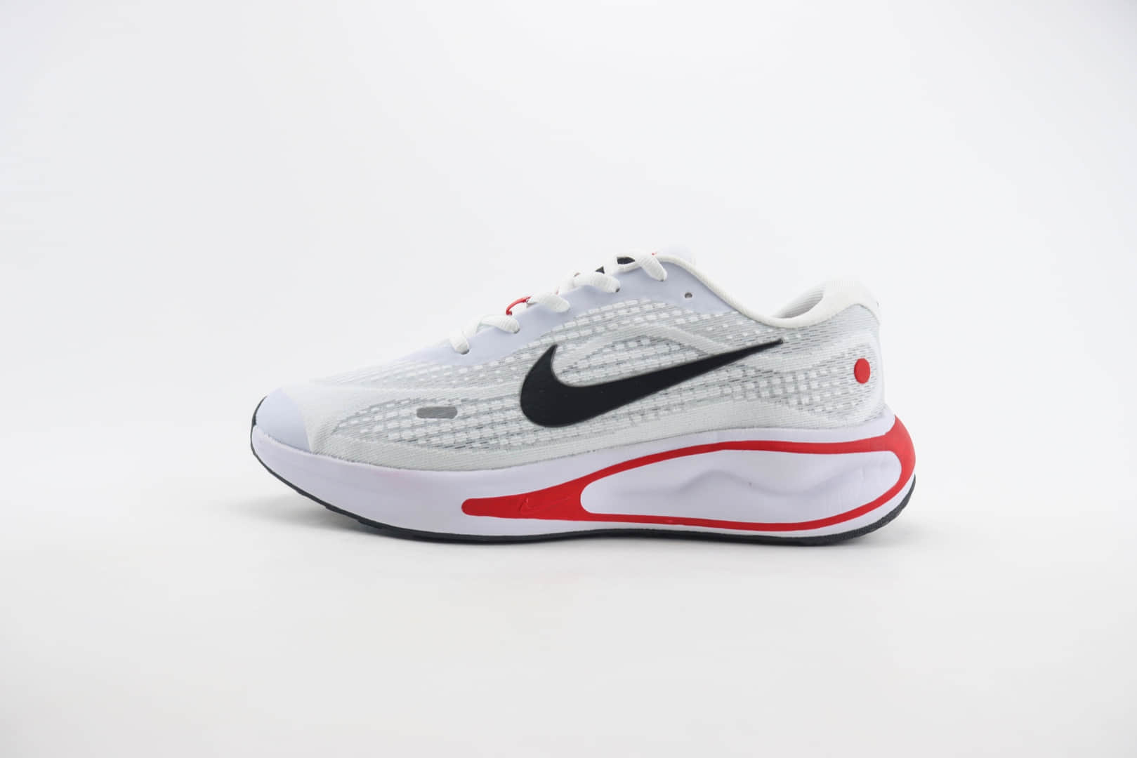 耐克Nike Journey Run纯原版本白黑红轻跑鞋 莆田耐克工厂 (ID:104568) - 图片1