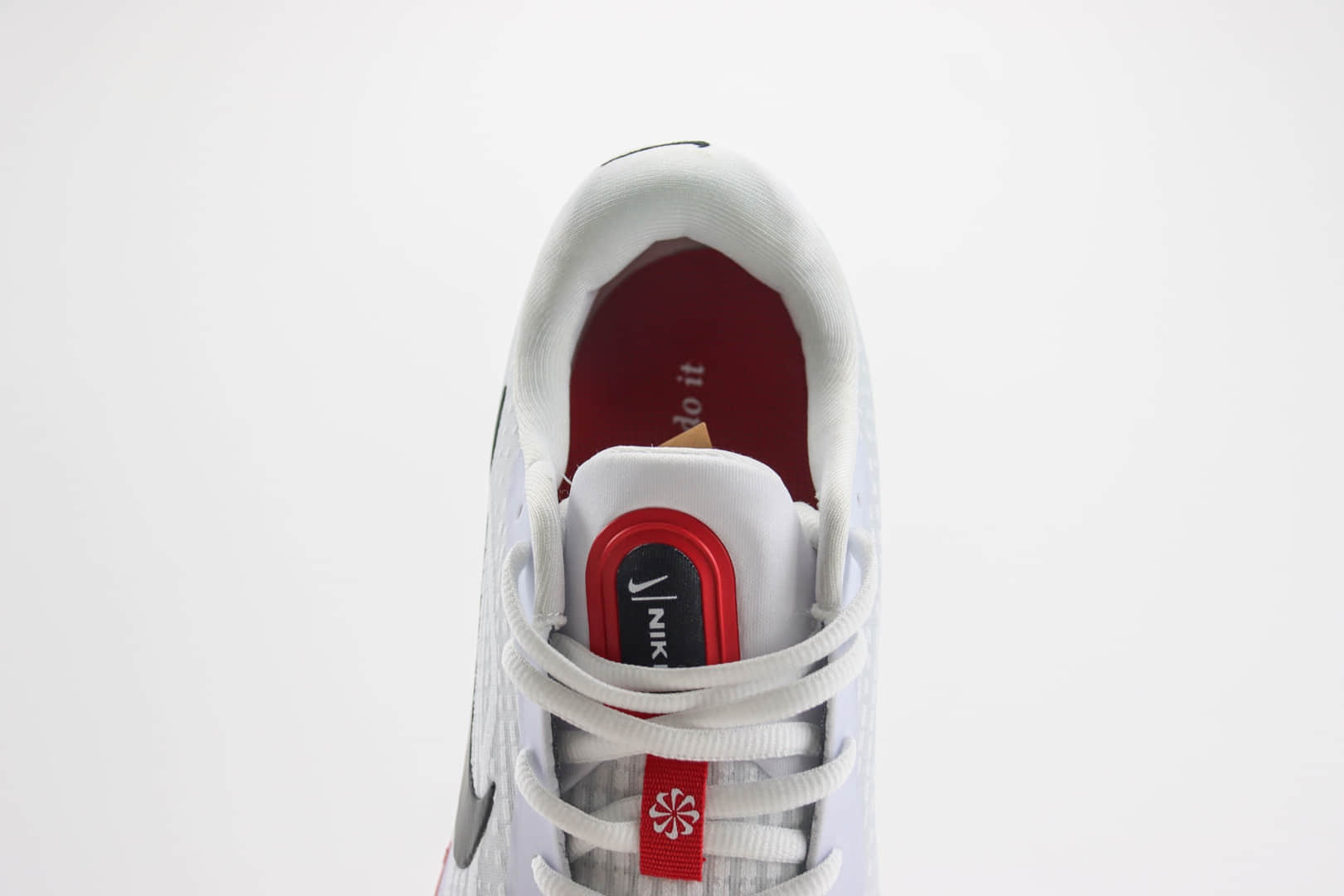 耐克Nike Journey Run纯原版本白黑红轻跑鞋 莆田耐克工厂 货号：FN0228-103