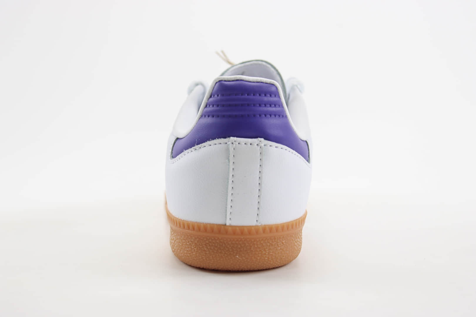 阿迪达斯adidas original Samba OG纯原版本桑巴白紫色德训鞋 莆田阿迪达斯货源 货号:IF6514