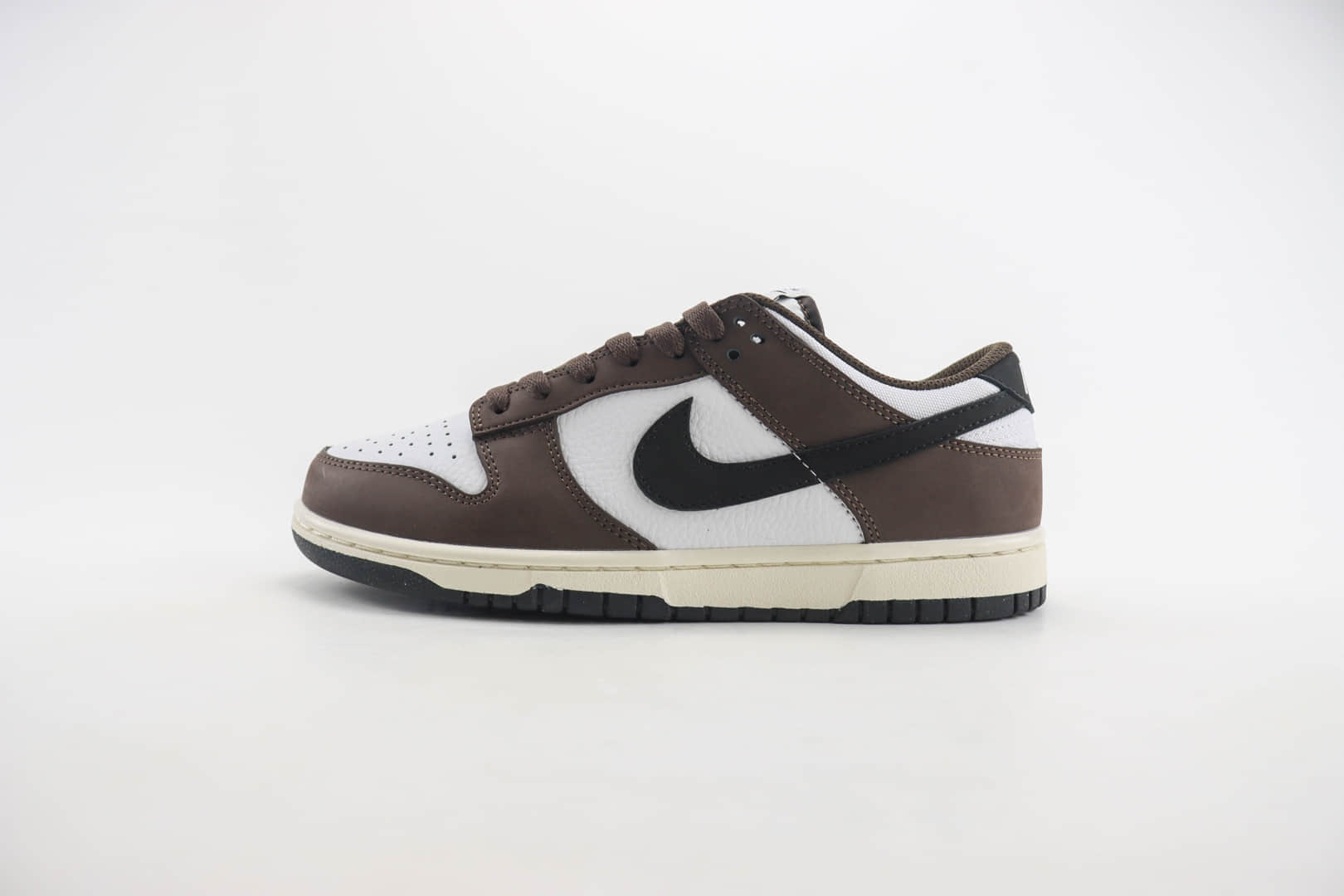 耐克Nike SB Dunk Low纯原版本低帮SB Dunk白黑棕滑板板鞋 莆田耐克批发 (ID:104760) - 图片1