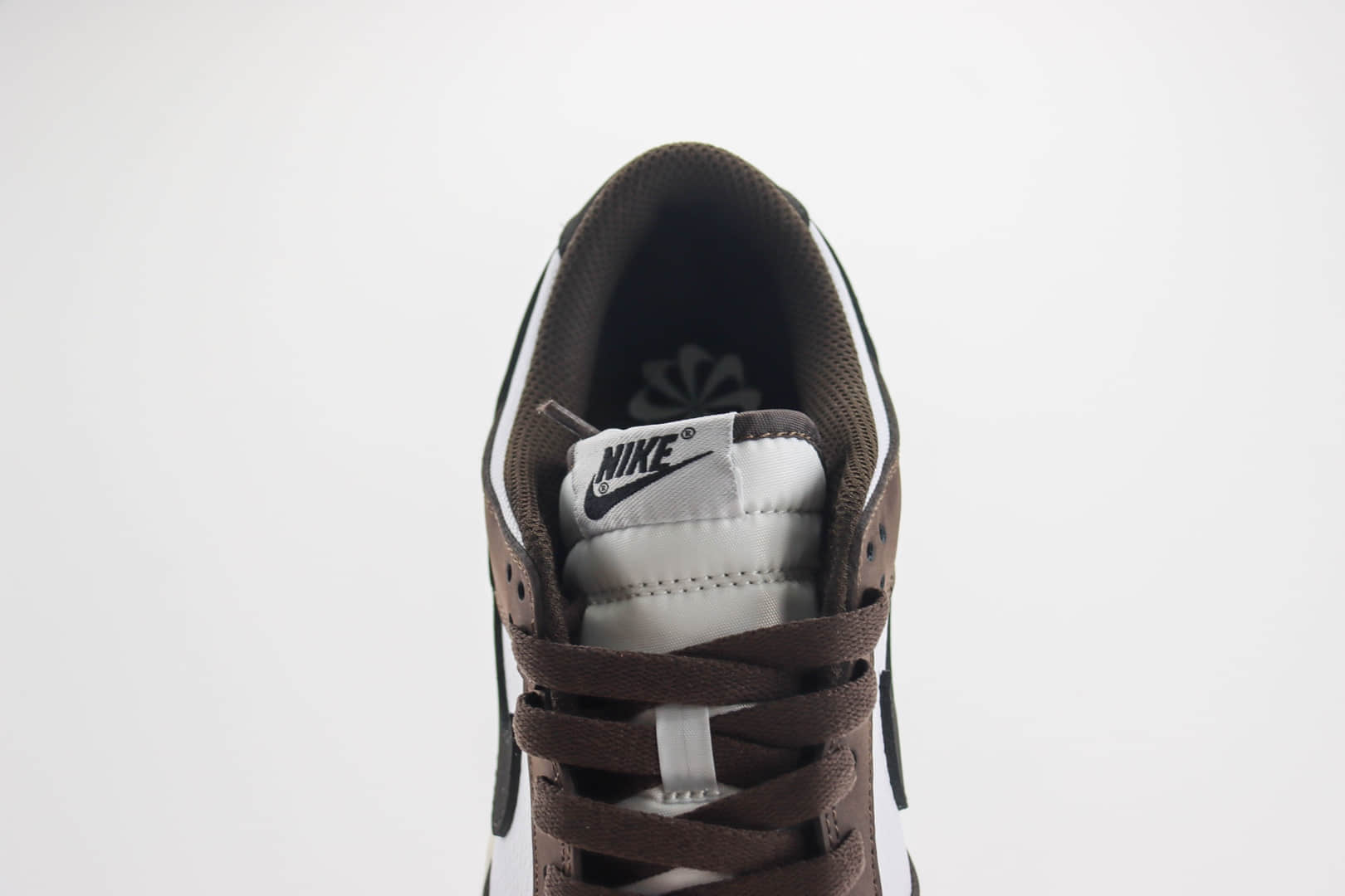 耐克Nike SB Dunk Low纯原版本低帮SB Dunk白黑棕滑板板鞋 莆田耐克批发 货号：HF4292-200