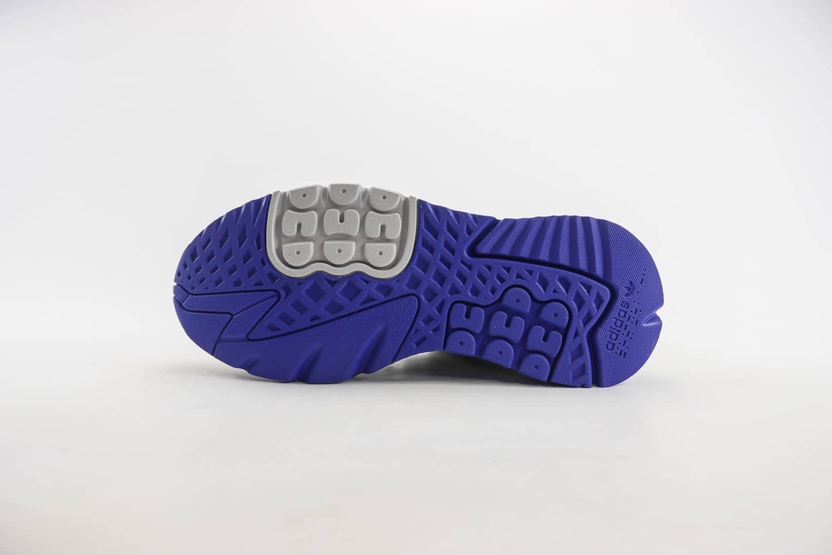 阿迪达斯adidas Nite Jogger纯原版本夜行者灰黑蓝复古跑鞋 莆田阿迪达斯批发 货号:H01716