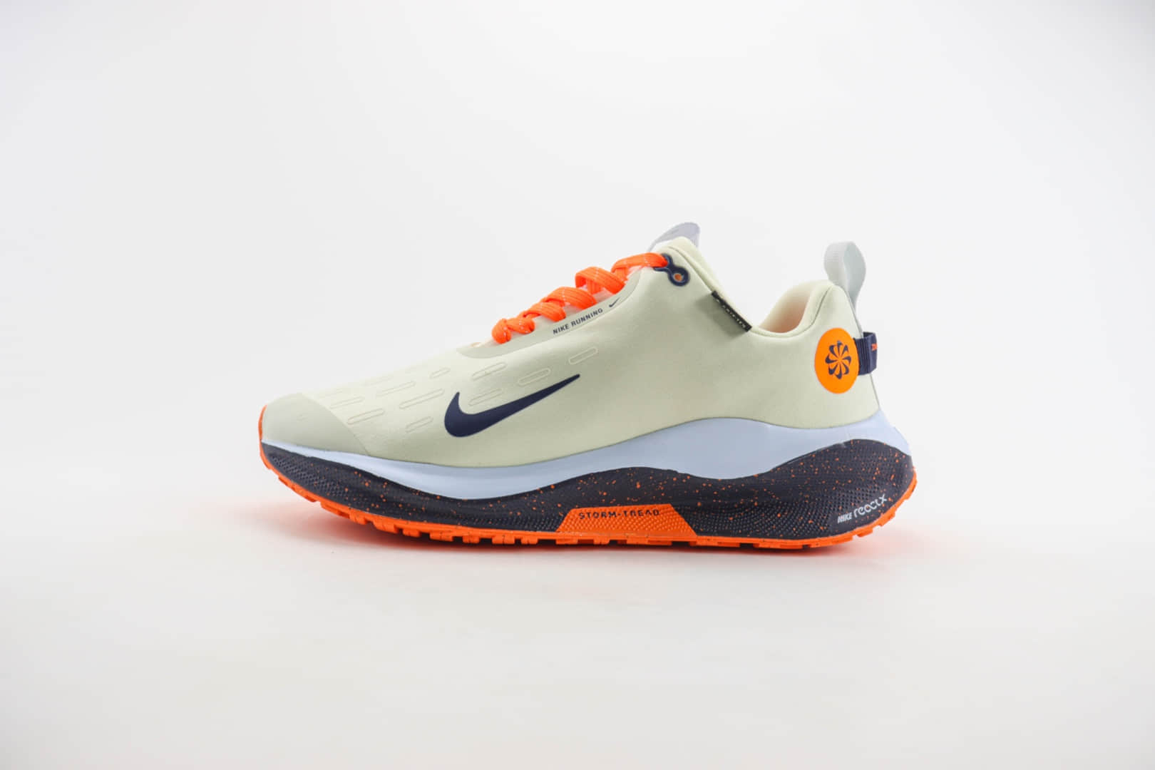 耐克Nike ReactX Infiniity RUN 4 Gore-Tex纯原版本米黄黑橙机能跑鞋 莆田复刻鞋货源 (ID:104802) - 图片1