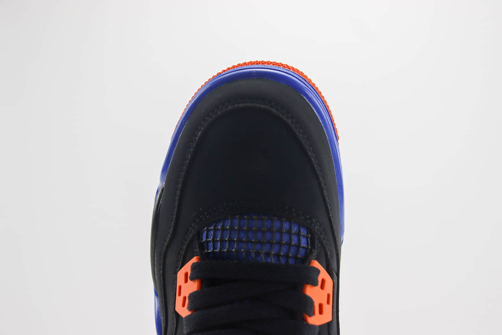乔丹Air Jordan 4 Retro纯原版本AJ4黑蓝橙骑士篮球鞋 莆田AJ货源 货号:308497-027