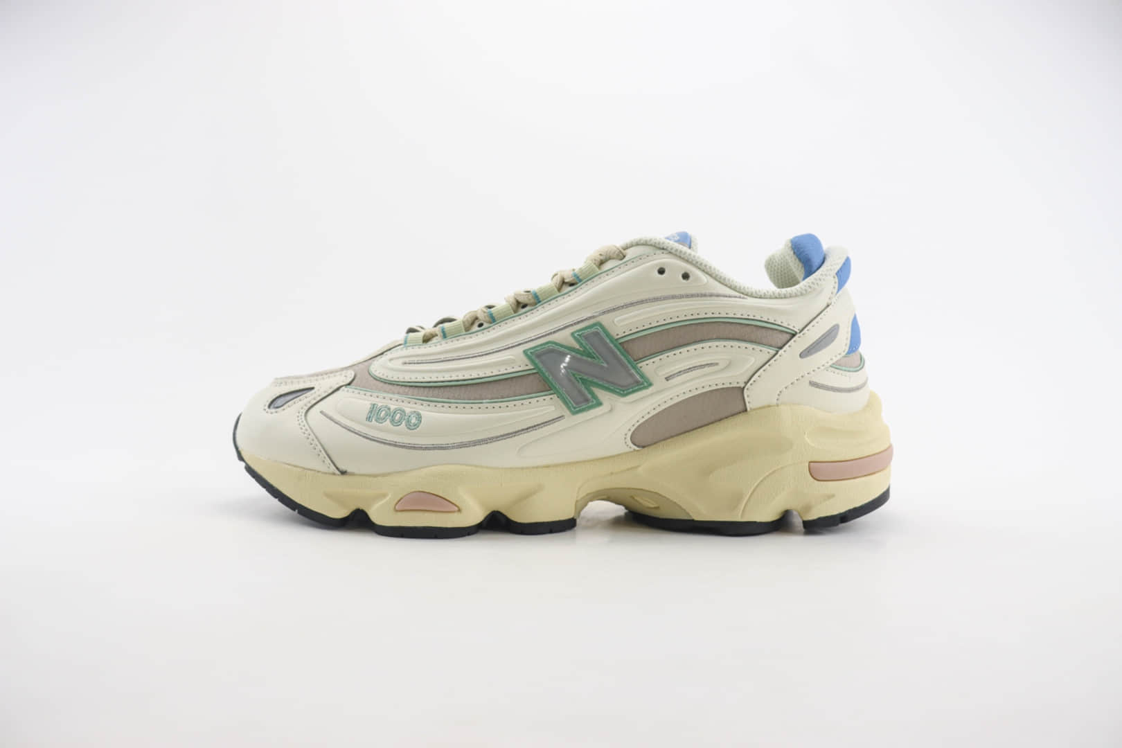 新百伦New Balance 1000纯原版本白灰蓝NB1000复古老爹鞋 莆田复刻鞋货源 (ID:104930) - 图片1
