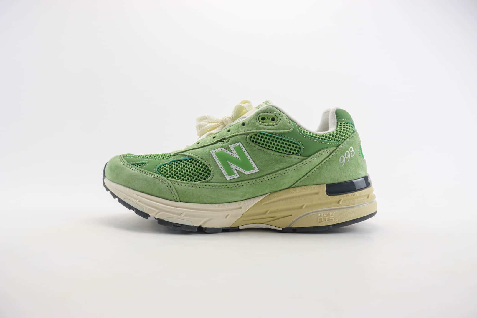 新百伦New Balance 993纯原版本NB993青草绿美产复古跑鞋 莆田新百伦货源 货号:U993GW