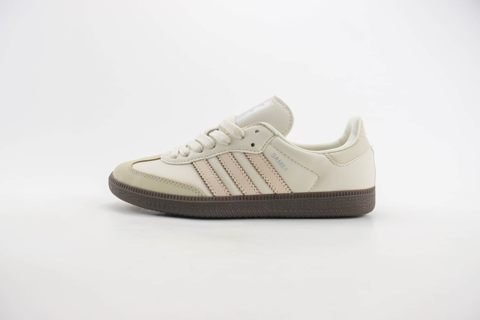 阿迪达斯adidas originals Samba纯原版本桑巴米粉色板鞋 莆田阿迪达斯货源 (ID:105124) - 图片1