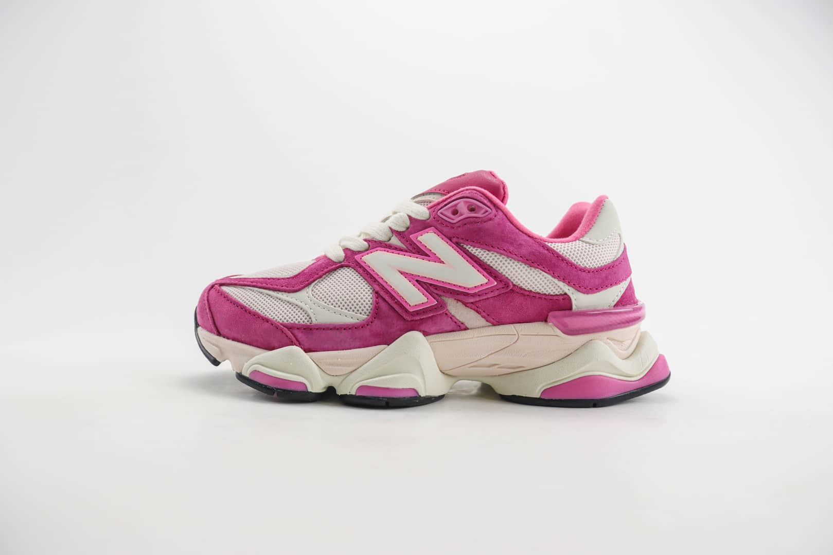 新百伦New Balance 9060纯原版本玫粉色NB9060复古慢跑鞋 莆田新百伦货源 货号:U9060FP
