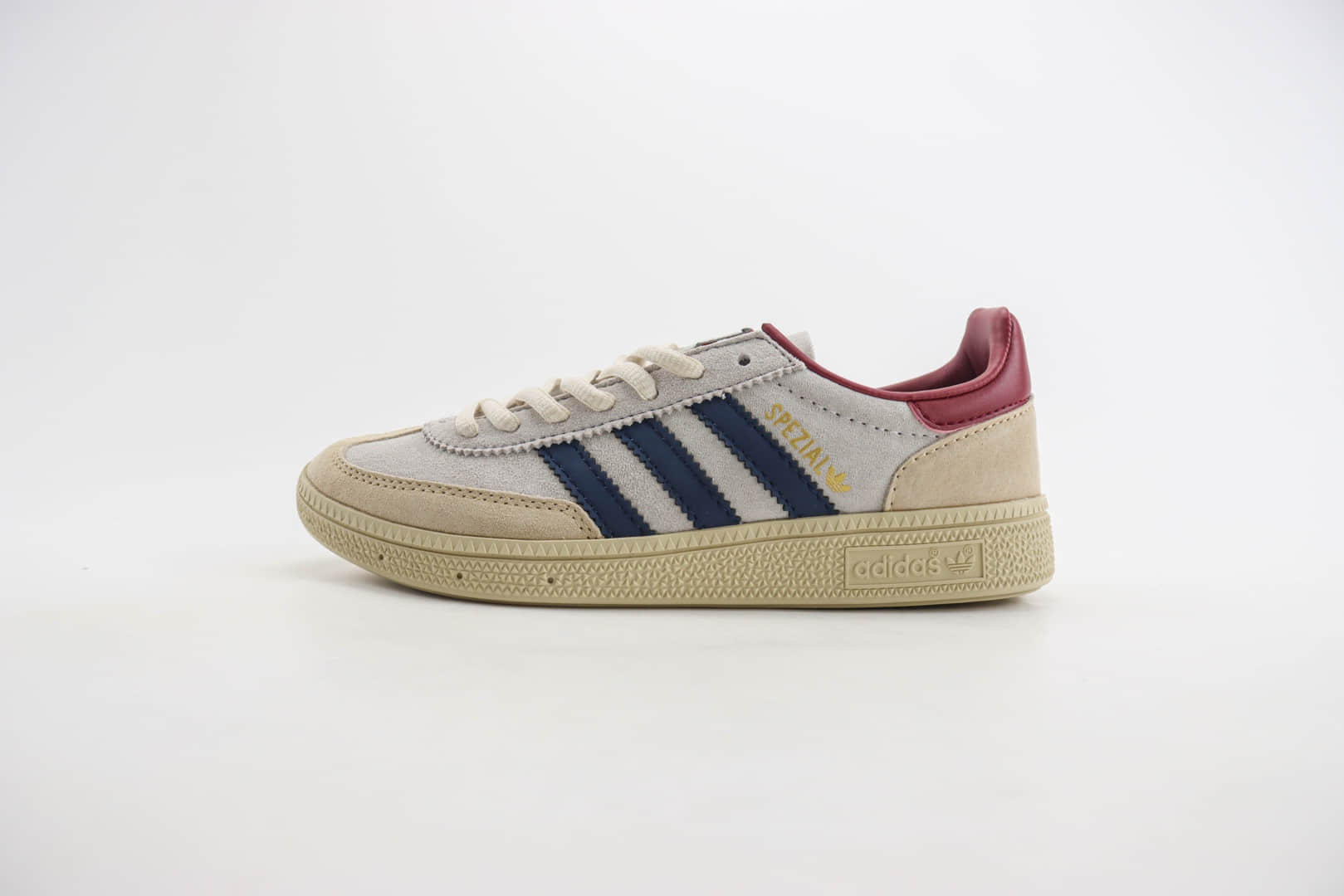 阿迪达斯adidas Handball Spezial纯原版本白灰暗蓝酒红复古板鞋 莆田阿迪达斯工厂 (ID:105310) - 图片1