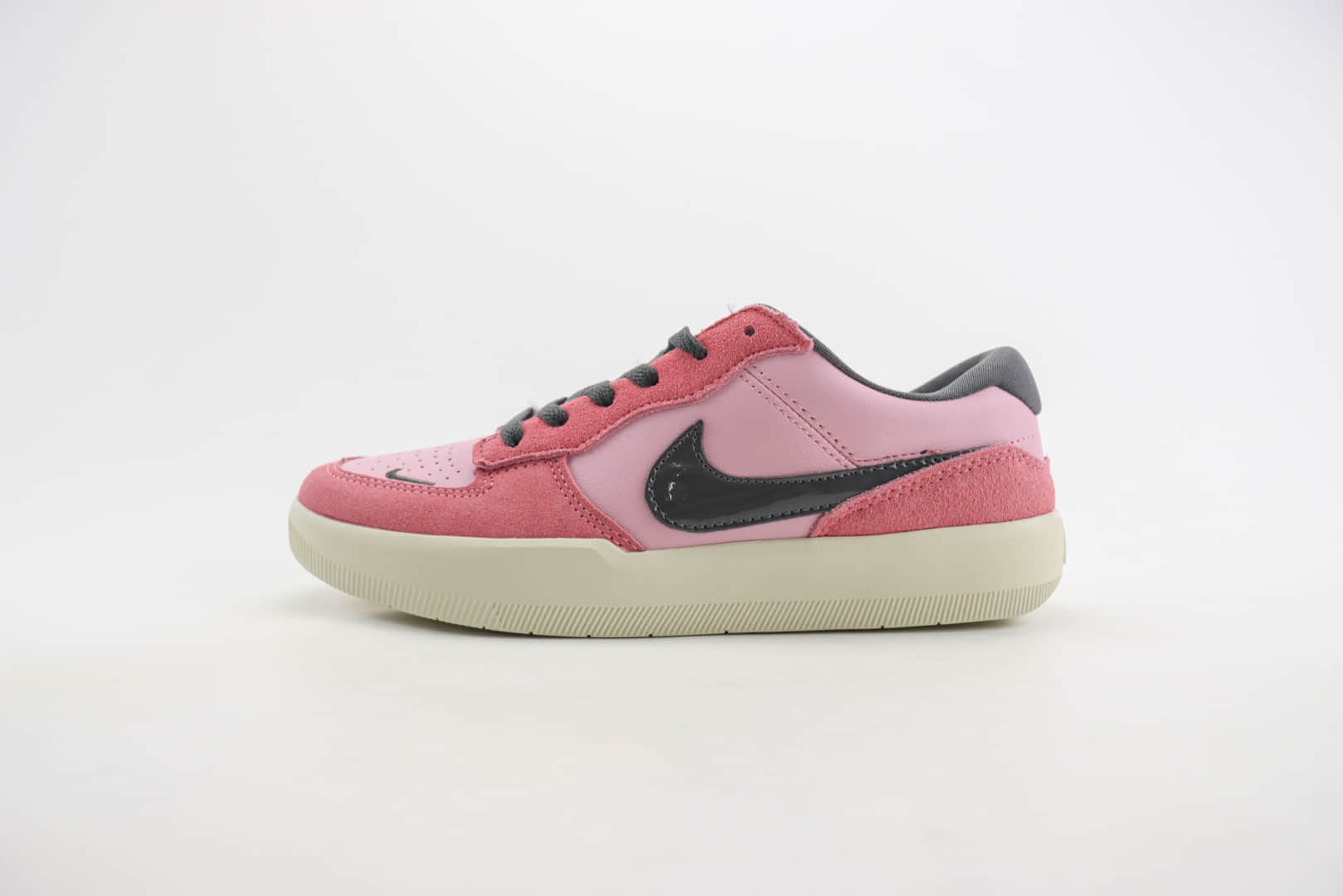 耐克Nike SB Force 58纯原版本粉黑色板鞋 莆田耐克代理 (ID:105385) - 图片1