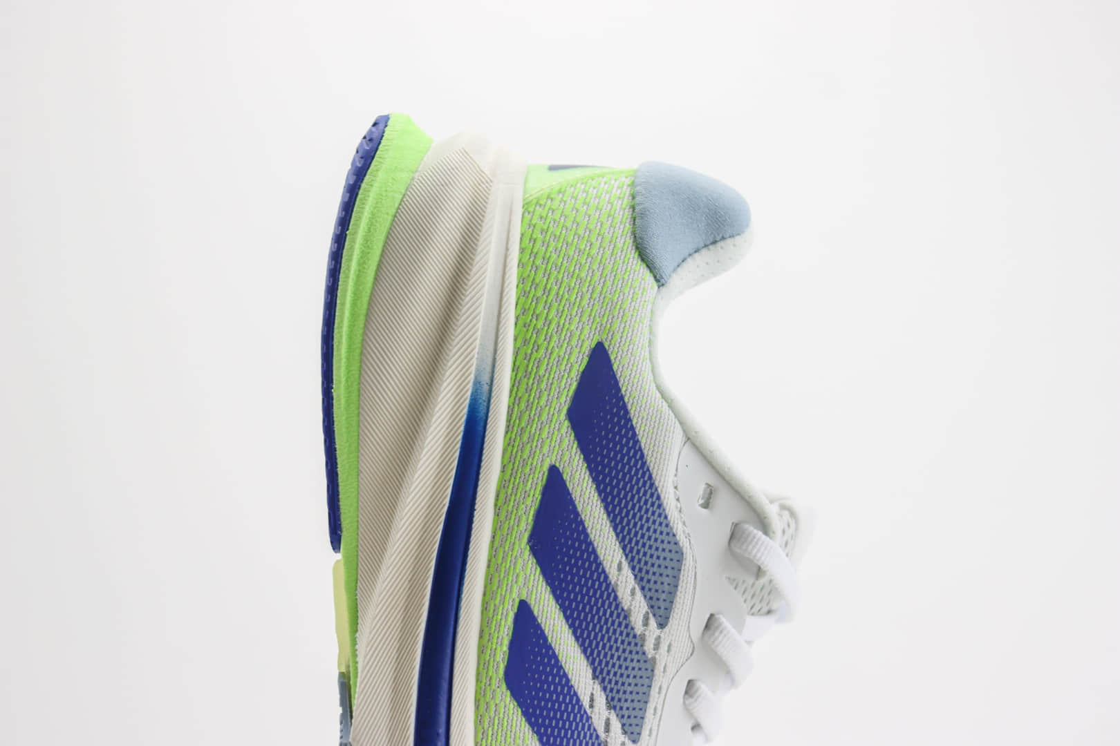 阿迪达斯adidas Supernova Rise M纯原版本白蓝绿轻跑鞋 莆田阿迪达斯货源 货号:IF3015