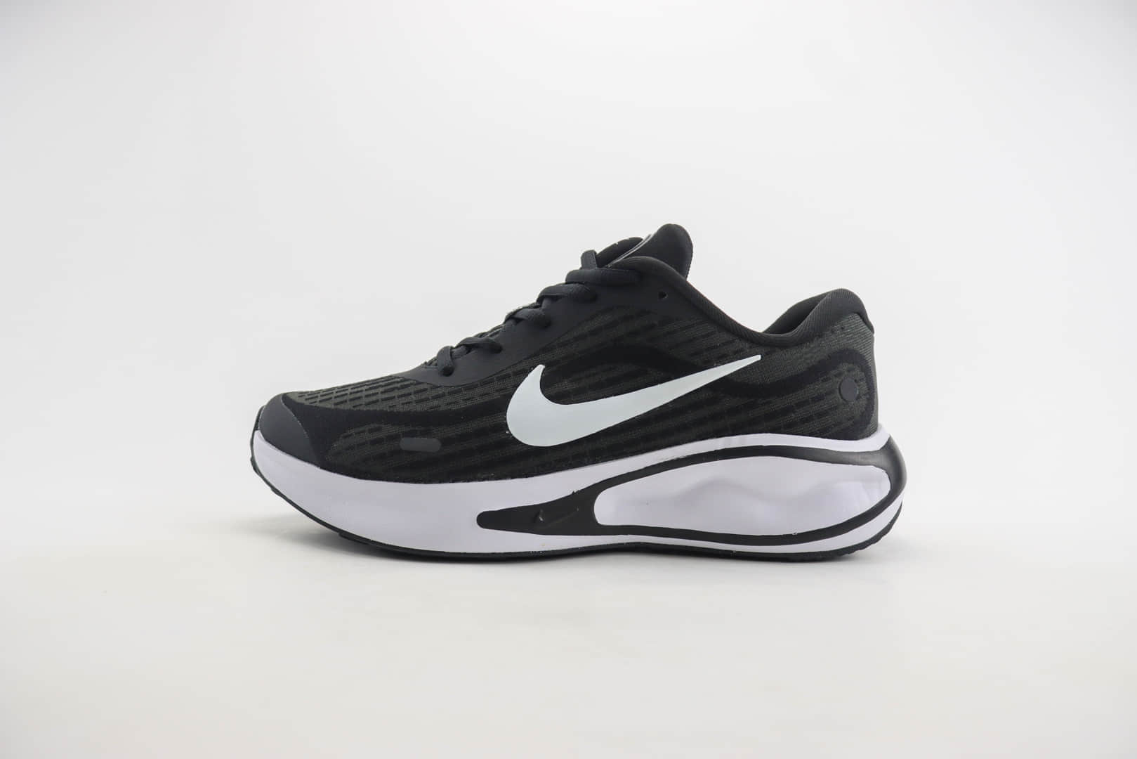 耐克Nike Journey Run纯原版本黑白马拉松跑鞋 莆田耐克货源 (ID:105450) - 图片1