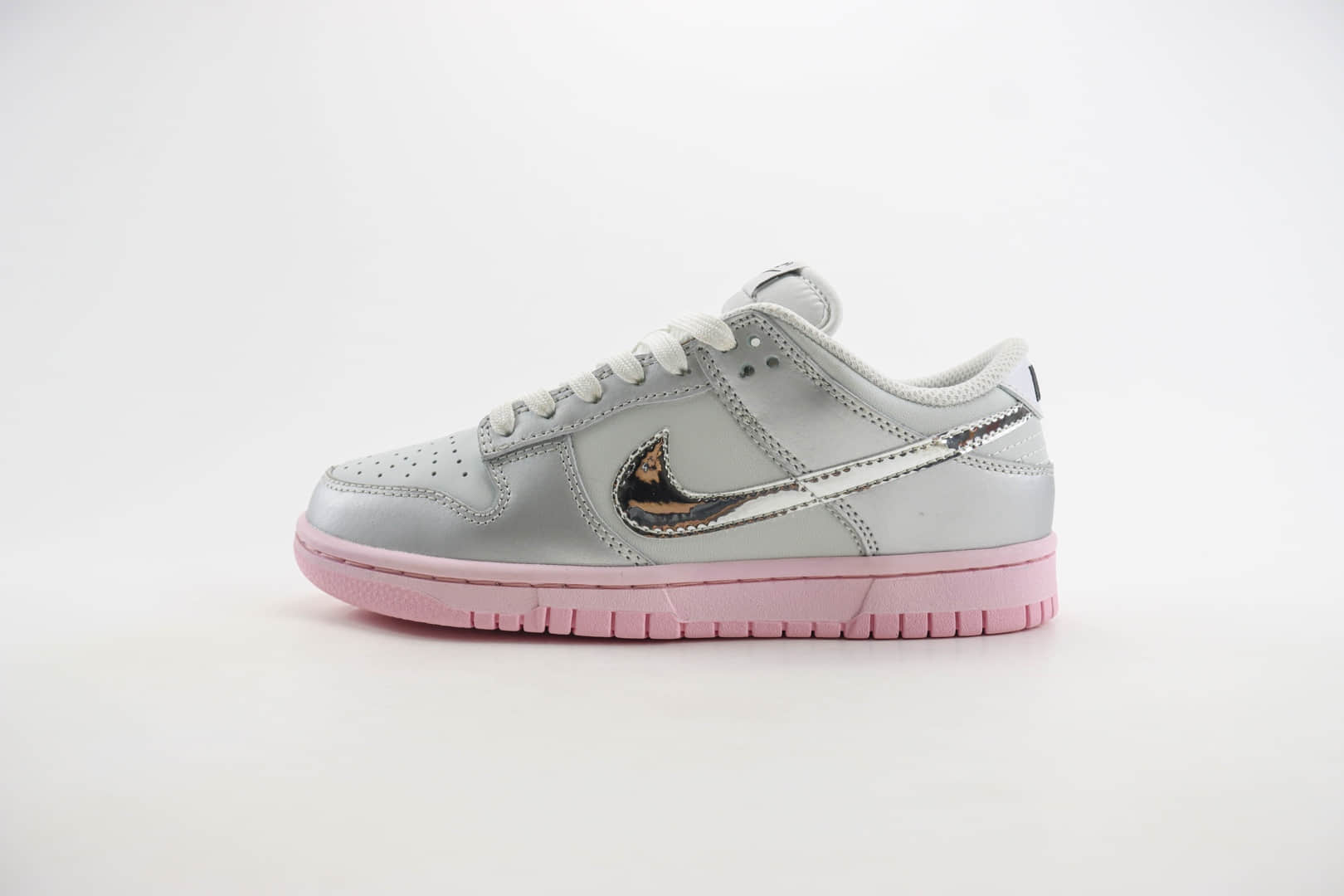 耐克Nike SB Dunk Low纯原版本低帮SB Dunk银粉板鞋 莆田耐克工厂 (ID:105586) - 图片1