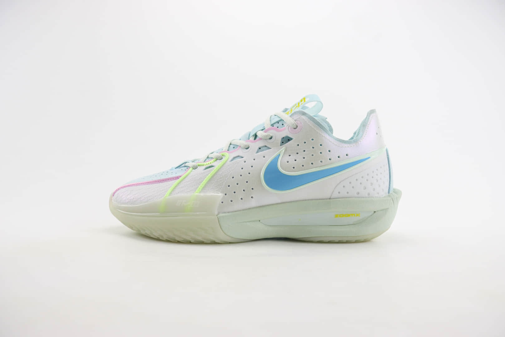 耐克Nike G.T. Cut 3 EP纯原版本白蓝粉绿GT3实战篮球鞋 莆田耐克货源 (ID:105607) - 图片1