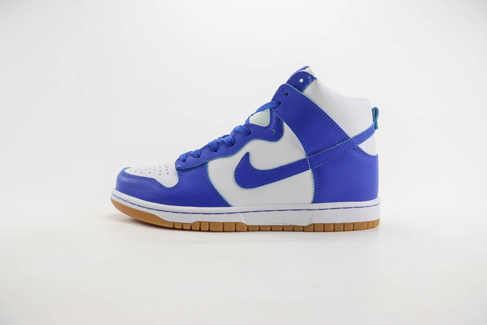 耐克Nike SB Dunk High纯原版本高帮SB Dunk白蓝板鞋 莆田耐克货源 (ID:105668) - 图片1