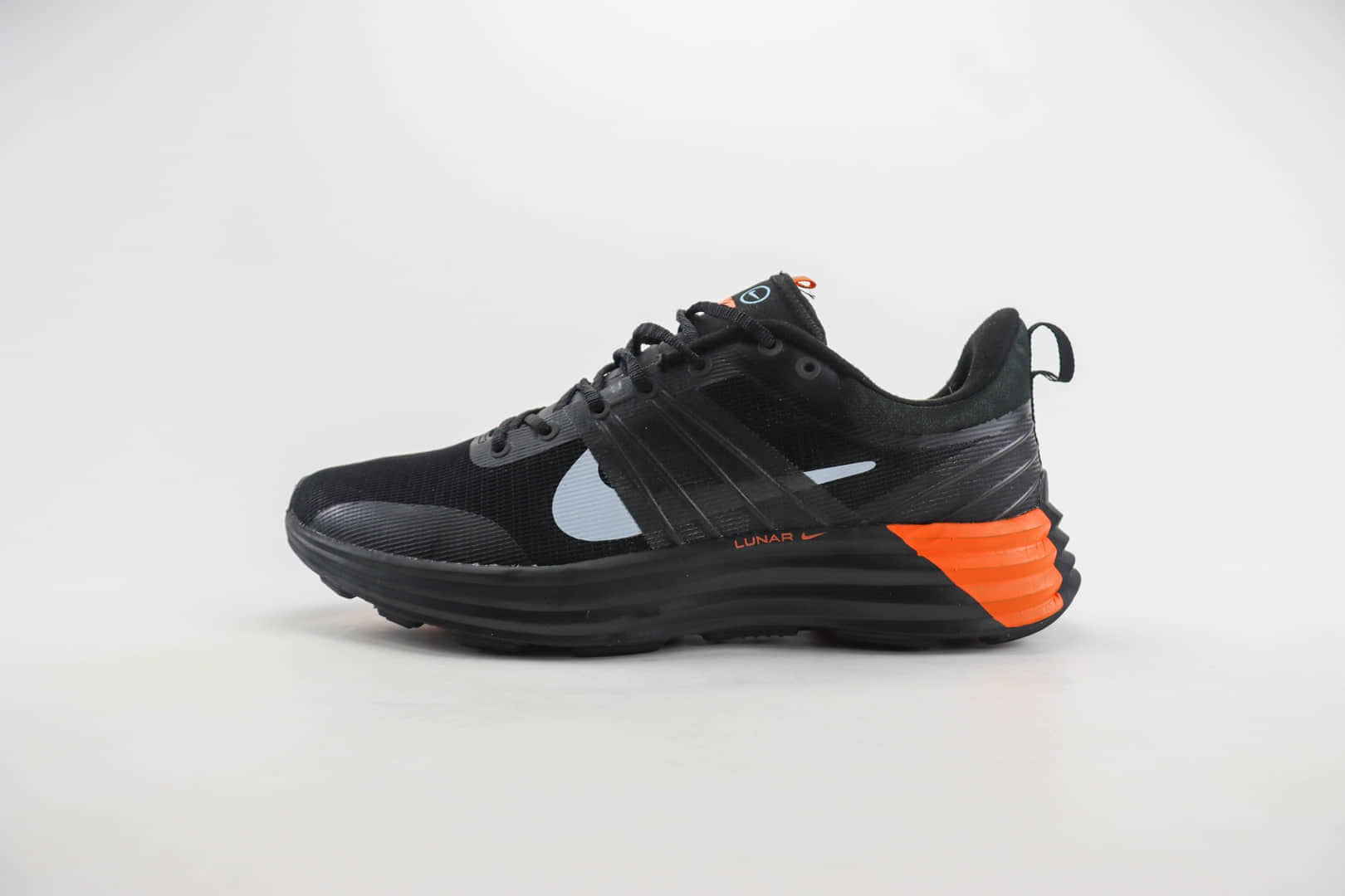 耐克Nike Runar Roam纯原版本露娜黑橙色轻量跑鞋 莆田耐克代理 (ID:105675) - 图片1