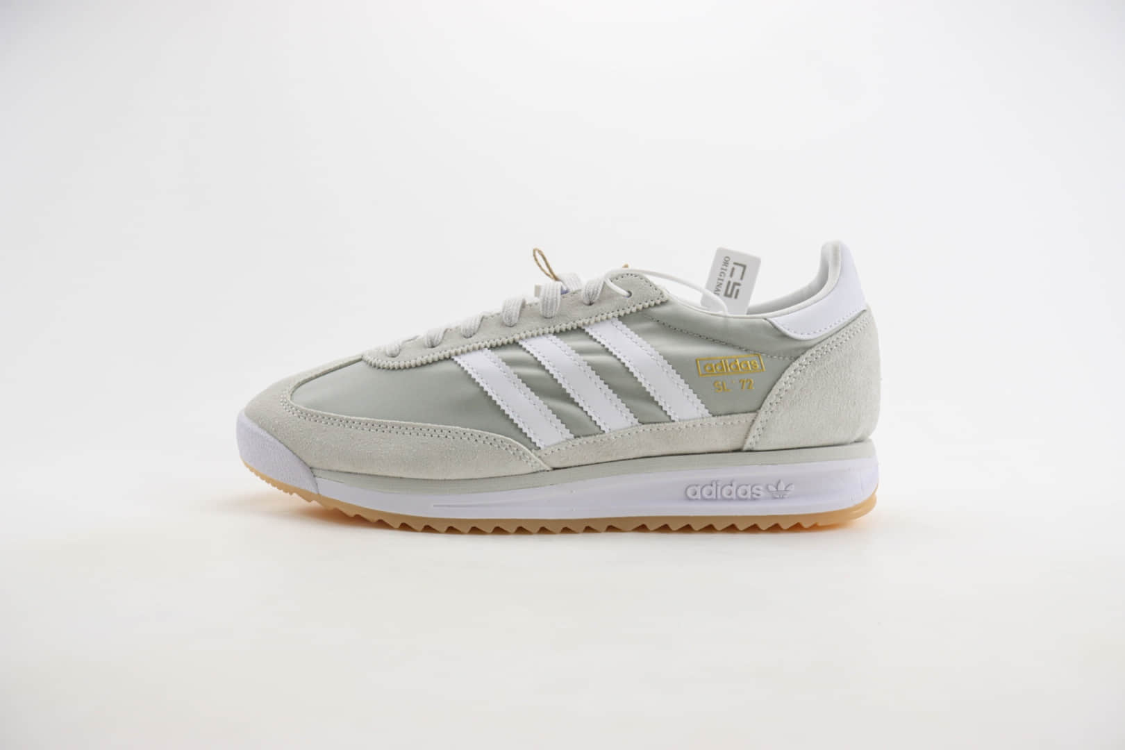 阿迪达斯adidas Originals SL 72 RS（Reshaped）纯原版本灰白色复古慢跑鞋 莆田阿迪达斯货源 (ID:105703) - 图片1