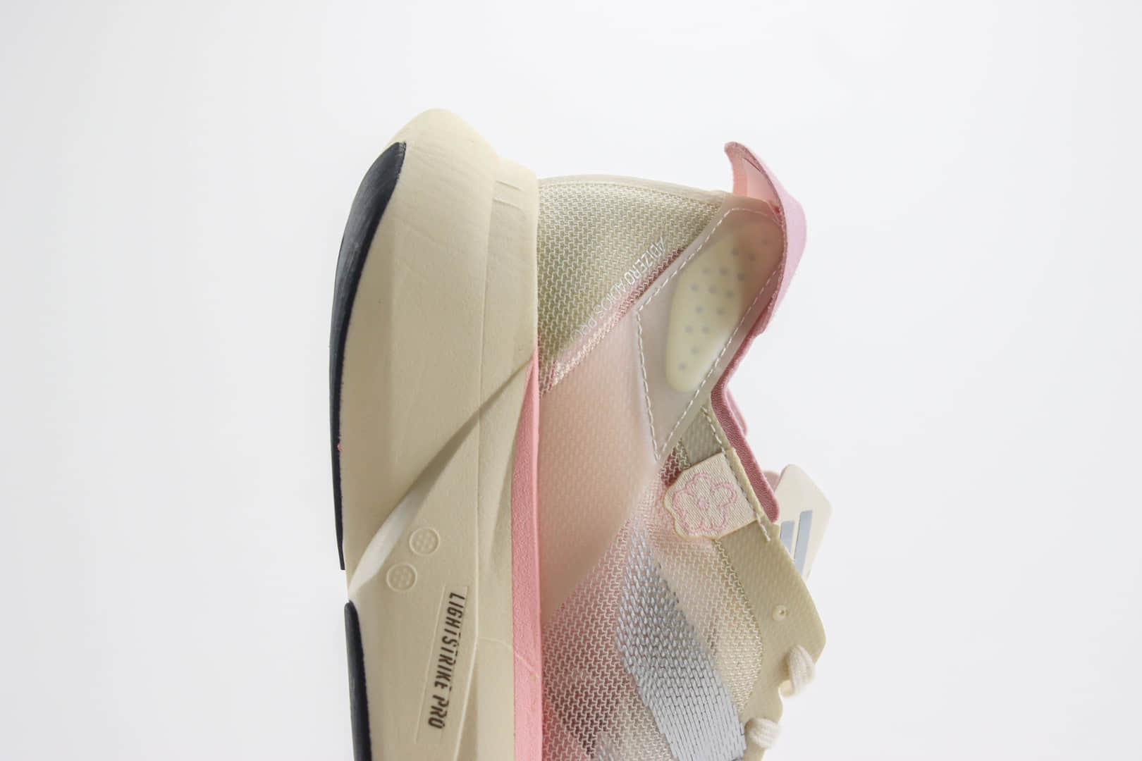 阿迪达斯adidas Adizero Adios Pro 3纯原版本粉白竞速跑鞋 莆田复刻鞋货源 货号:IG6440