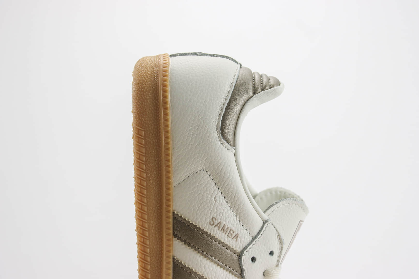 阿迪达斯adidas Originals Samba OG纯原版本白铜银生胶桑巴板鞋 莆田阿迪达斯工厂 货号:IG1964