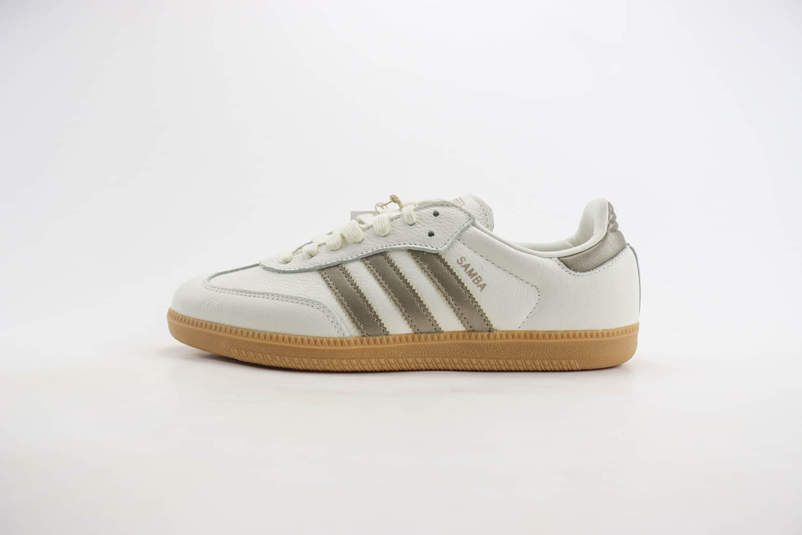 阿迪达斯adidas Originals Samba OG纯原版本白铜银生胶桑巴板鞋 莆田阿迪达斯工厂 货号:IG1964