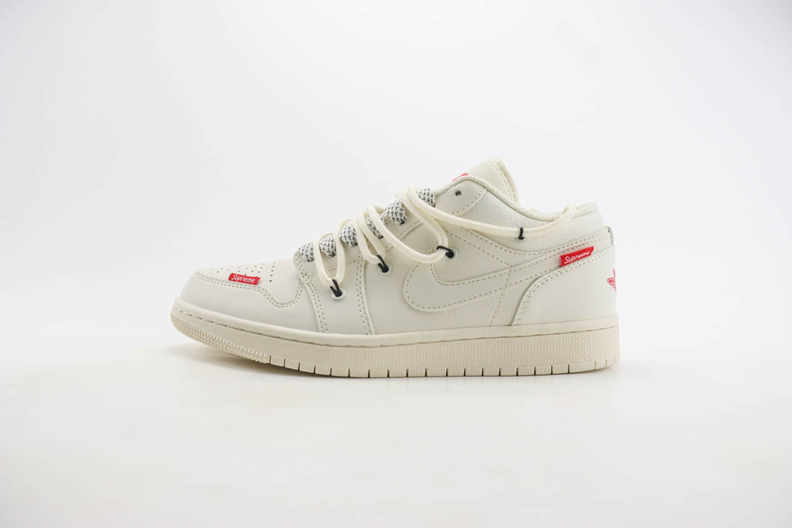 乔丹Air Jordan 1 Low纯原版本低帮AJ1米白色板鞋 莆田AJ货源 (ID:106170) - 图片1