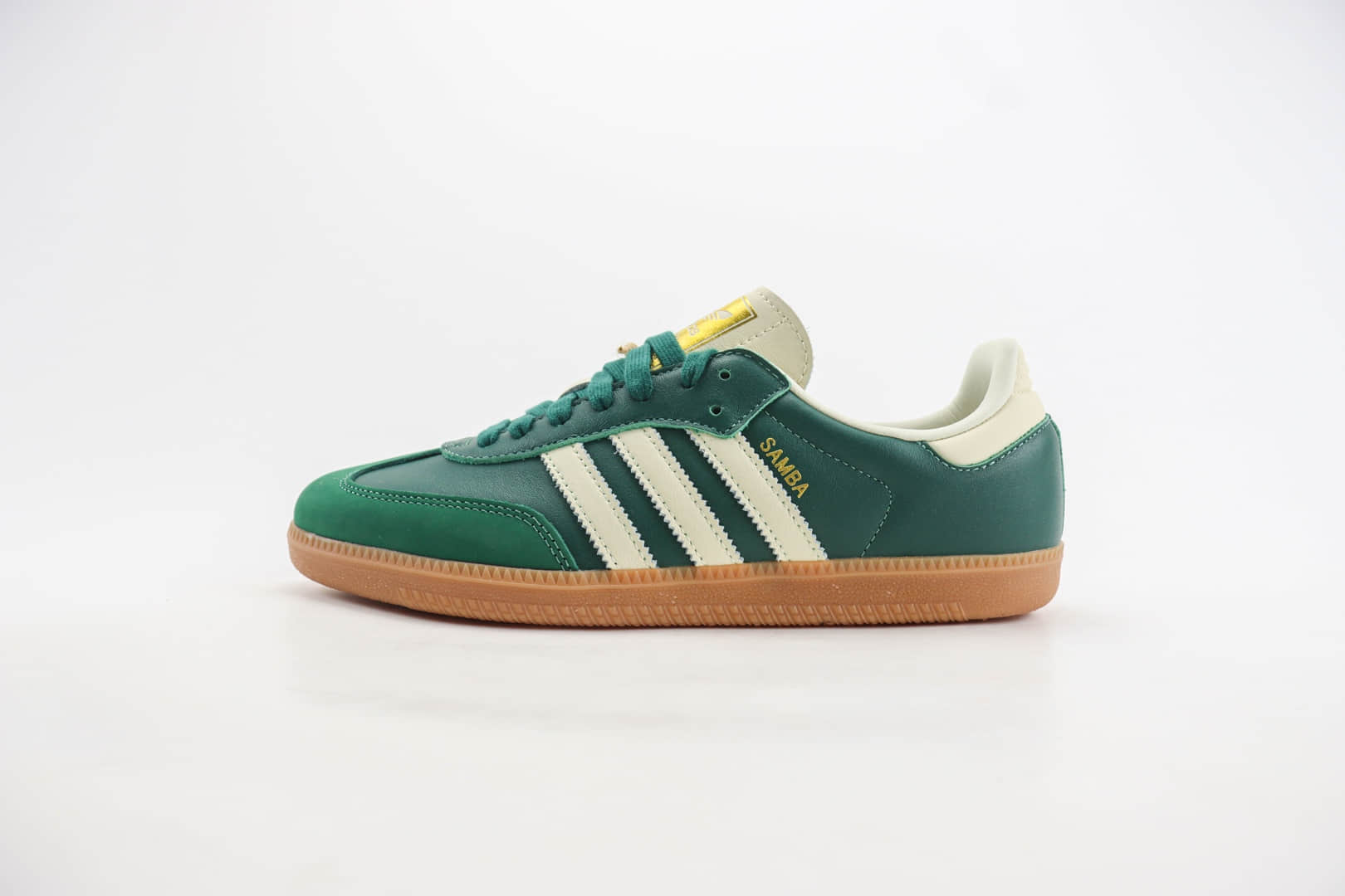 阿迪达斯adidas Originals Samba OG纯原版本桑巴绿生胶德训鞋 莆田阿迪达斯货源 (ID:106510) - 图片1