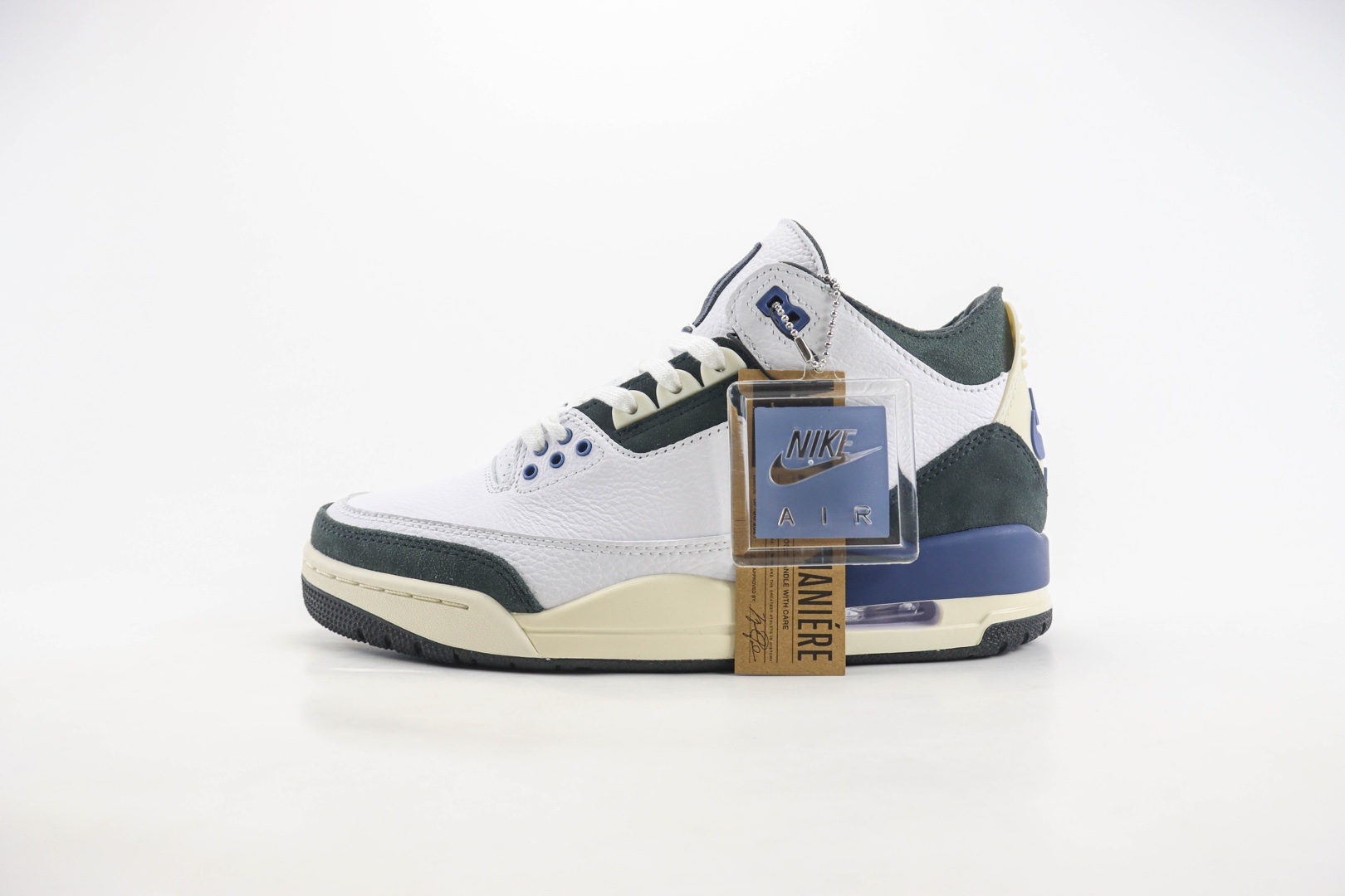 乔丹Air Jordan 3 Retro OG SP “Diffused Blue”纯原版本乔3AJ3白蓝水泥实战篮球鞋 莆田AJ货源 货号:HV8571-100