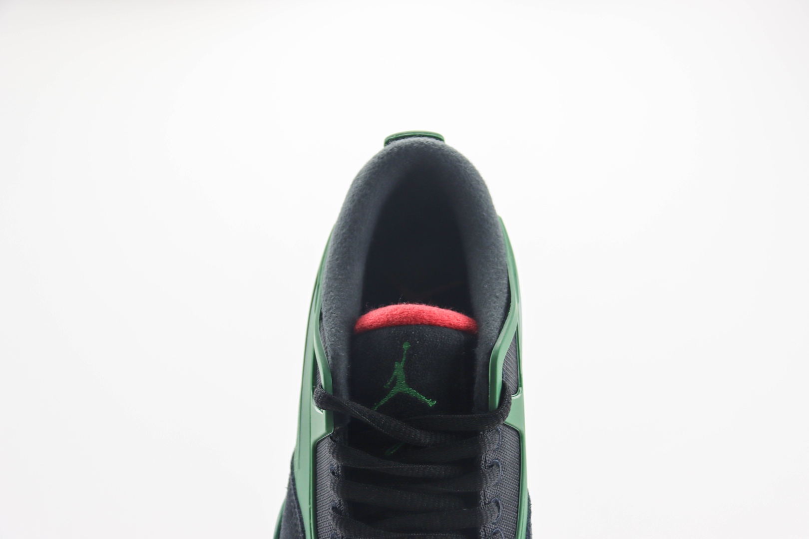 乔丹Air Jordan 4纯原版本AJ4黑绿色复古低帮篮球鞋 莆田AJ货源 货号:FQ7939-003