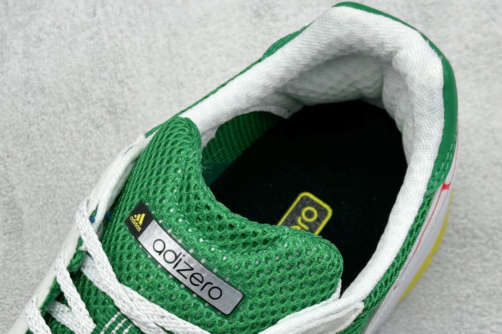 阿迪达斯adidas originals Neftenga纯原版本红黄绿马拉松网面超轻透气跑步鞋 莆田阿迪达斯货源 货号:JI0494