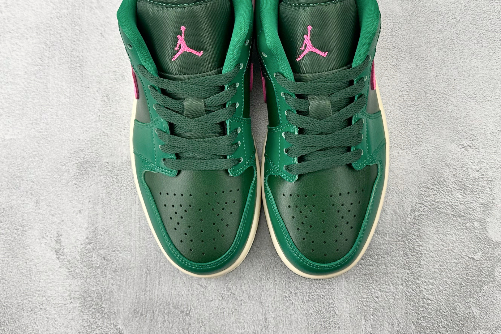 乔丹Air Jordan 1 Low纯原版本低帮AJ1“西瓜”绿粉色篮球鞋 莆田AJ货源 货号:DC0774-300