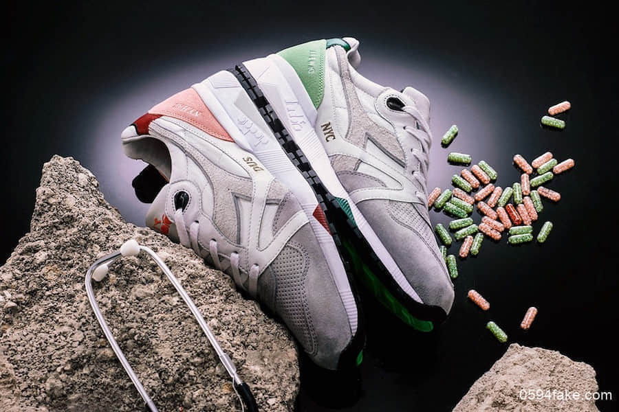只在纽约店铺独家发售而且还限量！这双Afew x Diadora N.9000“Highly Addictive NYC”入手颇有难度 (ID:11150) - 图片1