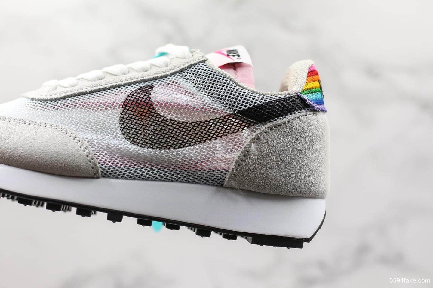 耐克Nike Air Tailwind 79 Betrue骄傲月彩虹真标带半码 复古跑步鞋 1:1前帮制作 货号:BV7930-400