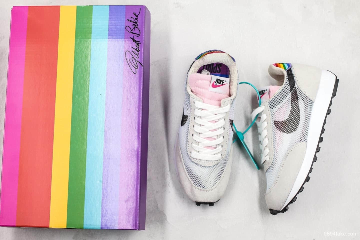 耐克Nike Air Tailwind 79 Betrue骄傲月彩虹真标带半码 复古跑步鞋 1:1前帮制作 货号:BV7930-400