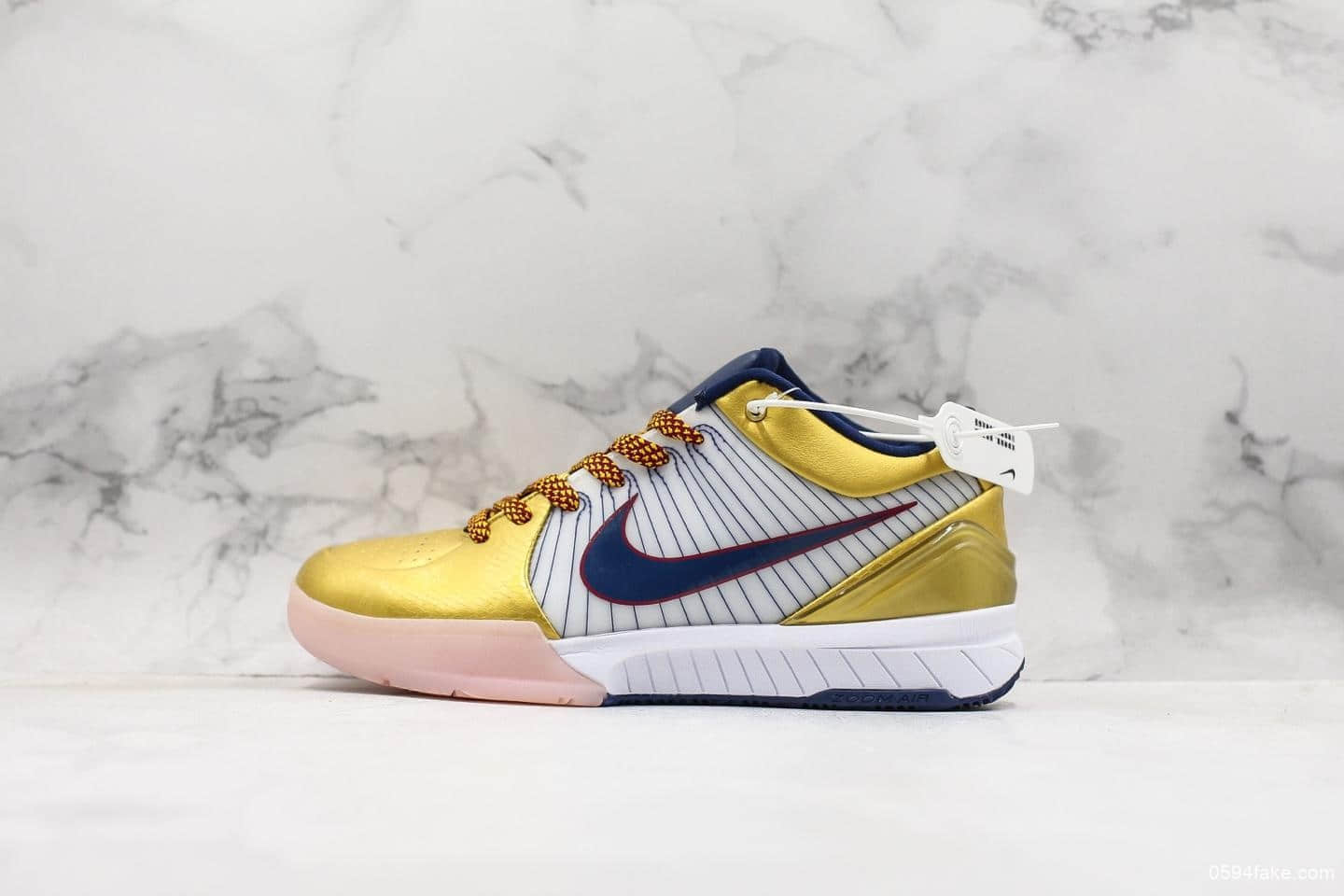 耐克Nike Zoom Kobe IV Prelude 4科比4选秀日纯原版本ZK4真碳实战复刻低帮运动篮球鞋 (ID:11495) - 图片1