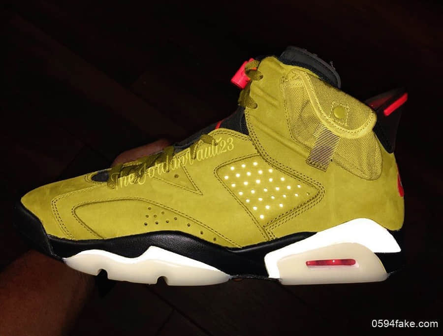 Travis Scott x Air Jordan 6再迎新配色！这次是浓郁芥末黄！ (ID:11511) - 图片1