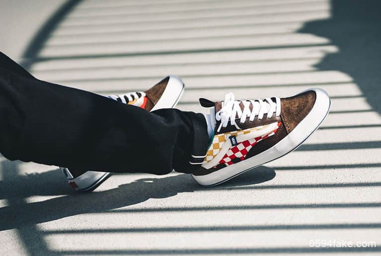 多彩拼接鞋面!Vans Vault UA Old Skool Cap LX将于9月1日发售!