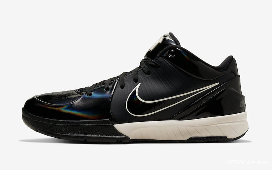 Undefeated x Nike Kobe 4黑白配色释出官图!将于9月13日发售! 货号:CQ3869-001