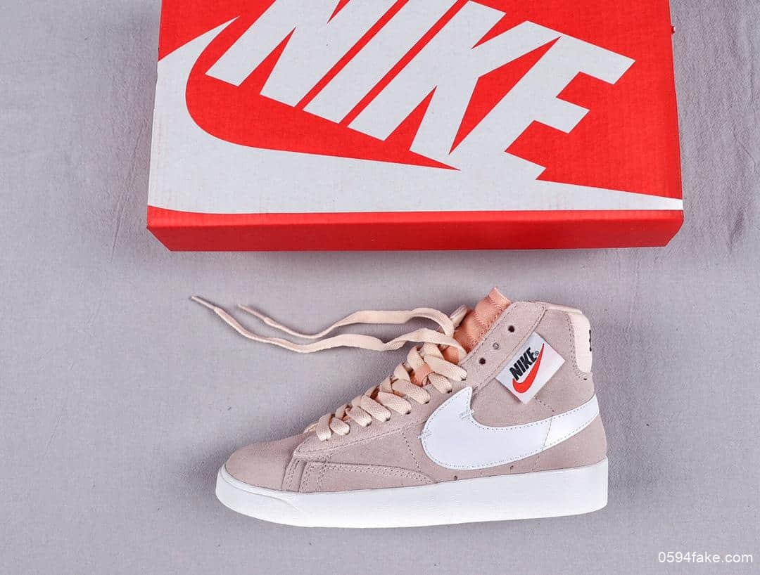 耐克Nike Blazer Mid Rebel公司级真标版本解构主义开拓者女子高帮休闲板鞋开学季福利随鞋附赠精致Nike别针 (ID:11692) - 图片1