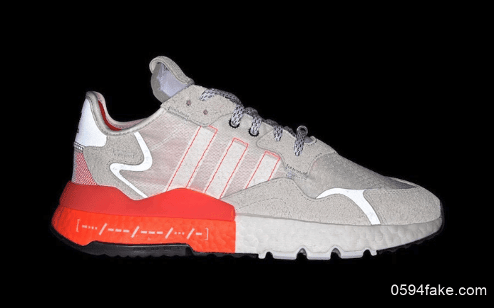摩斯密码点缀！这双adidas Nite Jogger有点不简单！ (ID:11833) - 图片1