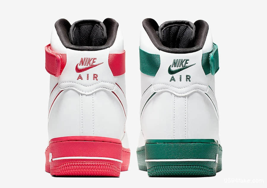 鸳鸯配色个性十足!Nike Air Force 1 High“China Hoop Dreams”将于8月31日发售! 货号:CK4581-110
