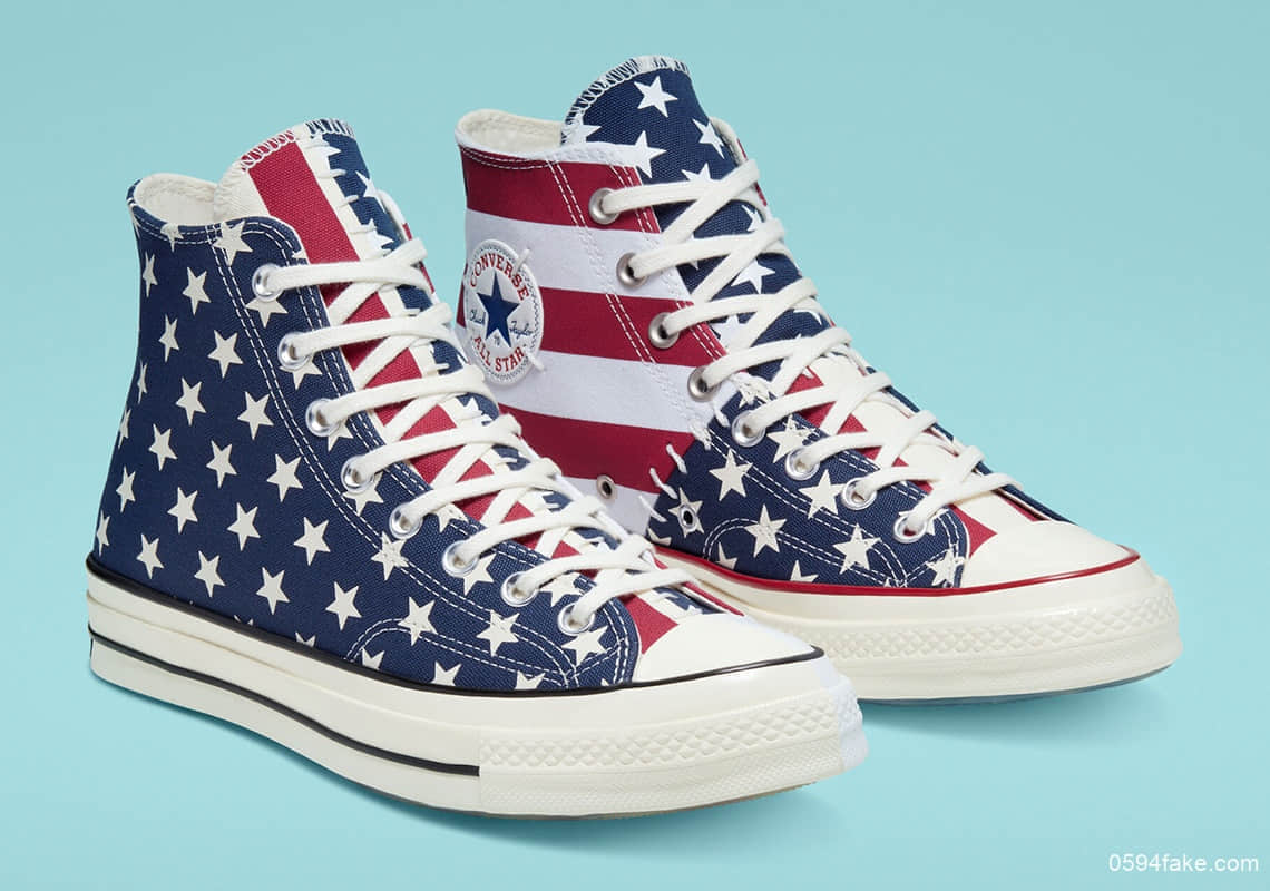 向美国独立日致敬！这双Converse Chuck 70有点个性！ (ID:12080) - 图片1