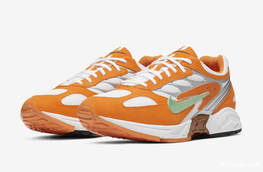 Nike Air Ghost Racer的这款新配色像极了一颗大橘子！ (ID:12096) - 图片1