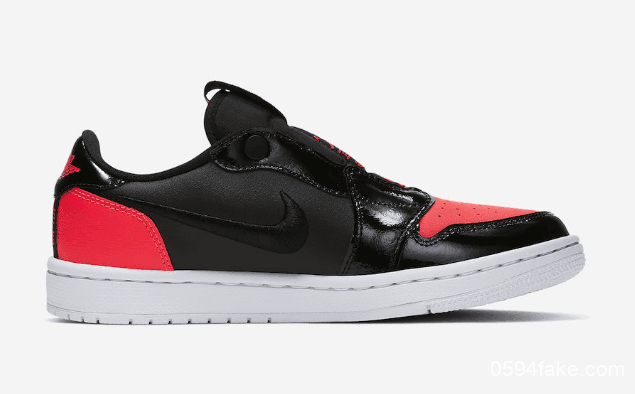 刺绣Swoosh精美又立体！Air Jordan 1 Low Slip新配色现已发售！ 货号：AV3918-600