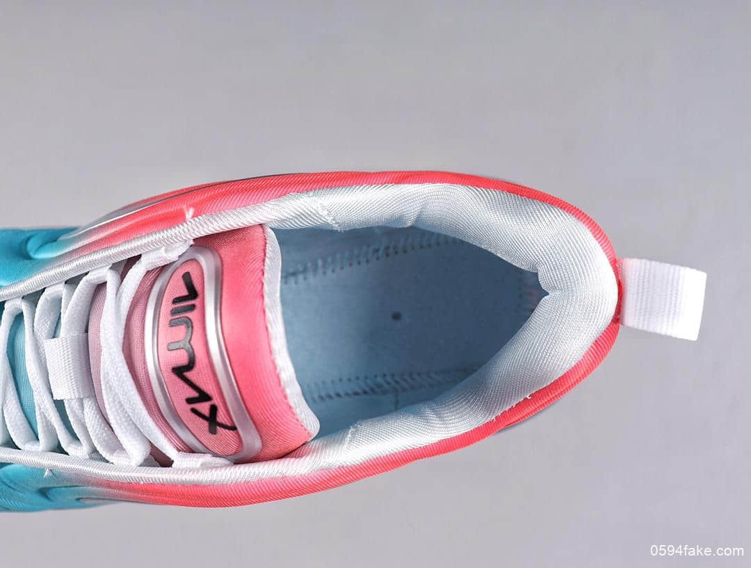 耐克Nike Air Max 720纯原版本天眼气垫原厂鞋面原厂小潘气垫大底区别市面先行错误版本 货号:AR9293-600
