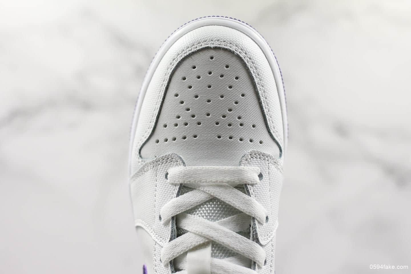 耐克Nike Air Jordan 1 Mid纯原版本乔丹中帮AJ1原盒原标正确中底区别市面尝鲜版本 货号:332148-137